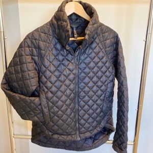 Athleta Featherless Black Parka Size Small
